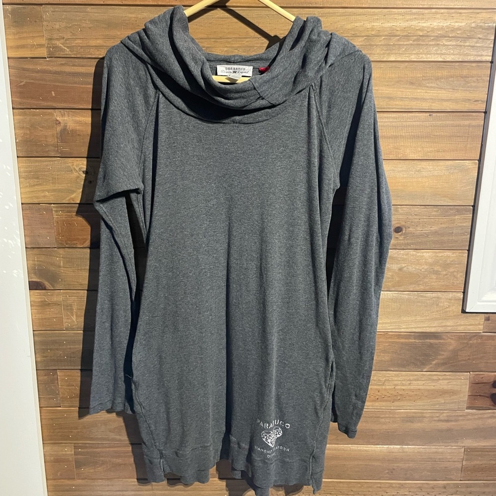 Parasuco Gray Long Sleeve Top